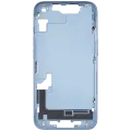 Mid-Frame Housing W/ Small Parts For iPhone 14 (US Version) (Used OEM Pull: Grade B) (Blue)