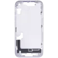 Mid-Frame Housing W/ Small Parts For iPhone 14 (US Version) (Used OEM Pull: Grade B) (Purple)