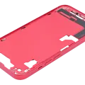 Mid-Frame Housing W/ Small Parts For iPhone 14 (US Version) (Used OEM Pull: Grade B) (Red)