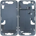 Mid-Frame Housing W/ Small Parts For iPhone 14 (US Version) (Used OEM Pull: Grade B) (Midnight)
