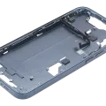 Mid-Frame Housing W/ Small Parts For iPhone 14 (US Version) (Used OEM Pull: Grade B) (Midnight)