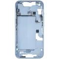 Mid-Frame Housing W/ Small Parts For iPhone 14 (US Version) (Used OEM Pull: Grade C) (Blue)