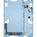Mid-Frame Housing W/ Small Parts For iPhone 14 Plus (US Version) (Used OEM Pull: Grade B) (Blue)