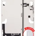 Mid-Frame Housing W/ Small Parts For iPhone 14 Plus (US Version) (Used OEM Pull: Grade B) (Starlight)