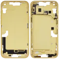 Mid-Frame Housing W/ Small Parts For iPhone 14 Plus (US Version) (Used OEM Pull: Grade B) (Yellow)