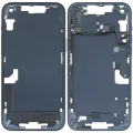 Mid-Frame Housing W/ Small Parts For iPhone 14 Plus (US Version) (Used OEM Pull: Grade C) (Midnight)