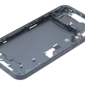 Mid-Frame Housing W/ Small Parts For iPhone 14 Plus (US Version) (Used OEM Pull: Grade C) (Midnight)