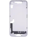 Mid-Frame Housing W/ Small Parts For iPhone 14 Plus (US Version) (Used OEM Pull: Grade C) (Purple)