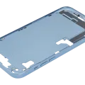 Mid-Frame Housing W/ Small Parts For iPhone 14 Plus (US Version) (Used OEM Pull: Grade C) (Blue)