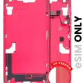 Mid-Frame Housing W/ Small Parts For iPhone 14 Plus (US Version) (Used OEM Pull: Grade C) (Red)