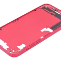 Mid-Frame Housing W/ Small Parts For iPhone 14 Plus (US Version) (Used OEM Pull: Grade C) (Red)