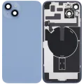 Back Glass w/ MagSafe Magnet & NFC & Flashlight Flex For iPhone 14 Plus (Used OEM Pull: Grade B) (Blue)