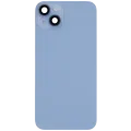Back Glass w/ MagSafe Magnet & NFC & Flashlight Flex For iPhone 14 Plus (Used OEM Pull: Grade B) (Blue)