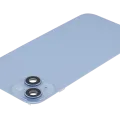 Back Glass w/ MagSafe Magnet & NFC & Flashlight Flex For iPhone 14 Plus (Used OEM Pull: Grade B) (Blue)