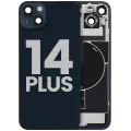 Back Glass w/ MagSafe Magnet & NFC & Flashlight Flex For iPhone 14 Plus (Used OEM Pull: Grade B) (Midnight)