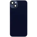 Back Glass w/ MagSafe Magnet & NFC & Flashlight Flex For iPhone 14 Plus (Used OEM Pull: Grade B) (Midnight)