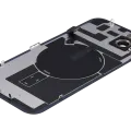 Back Glass w/ MagSafe Magnet & NFC & Flashlight Flex For iPhone 14 Plus (Used OEM Pull: Grade B) (Midnight)