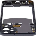 Mid-Frame Housing For Samsung Galaxy A23 5G (A236B / 2022) (International Version) (Black)