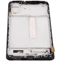 Дисплейний модуль (OLED) з рамкою для Samsung Galaxy M53 5G (M536 / 2022) (Refurbished) (усі кольори)