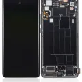OLED Assembly With Frame For Xiaomi Civi / Civi 1S (Refurbished) (Black)