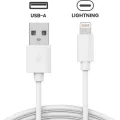 Apple USB-A to Lightning Cable for iPhone / iPad (1m / 3 ft) (OEM Grade A, Bulk Packaging) (50 Pack)