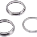 Back Camera Bezel Ring Only For iPhone 15 Pro (White Titanium) (3 Piece Set)