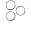 Back Camera Bezel Ring Only For iPhone 15 Pro (Natural Titanium) (3 Piece Set)