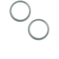 Back Camera Bezel Ring Only For iPhone 15 / 15 Plus (Green) (2 Piece Set)