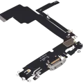 Charging Port Flex Cable For iPhone 15 Pro Max (Premium) (White Titanium)