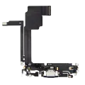 Charging Port Flex Cable For iPhone 15 Pro Max (Premium) (Blue Titanium)