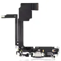 Charging Port Flex Cable For iPhone 15 Pro Max (Premium) (Blue Titanium)
