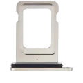 Single Sim Card Tray For iPhone 15 Pro / 15 Pro Max (White Titanium)