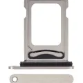 Лоток подвійної SIM для iPhone 15 Pro / 15 Pro Max (White Titanium)