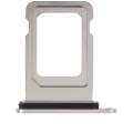 Лоток подвійної SIM для iPhone 15 Pro / 15 Pro Max (White Titanium)