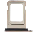 Dual Sim Card Tray For iPhone 15 Pro / 15 Pro Max (Natural Titanium)