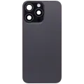 Заднє скло з магнітом MagSafe, NFC і шлейфом спалаху для iPhone 15 Pro Max (Used OEM Pull: Grade A) (Black Titanium)