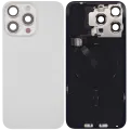 Заднє скло з магнітом MagSafe, NFC і шлейфом спалаху для iPhone 15 Pro Max (Used OEM Pull: Grade A) (White Titanium)