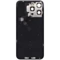 Заднє скло з магнітом MagSafe, NFC і шлейфом спалаху для iPhone 15 Pro Max (Used OEM Pull: Grade A) (White Titanium)