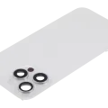 Заднє скло з магнітом MagSafe, NFC і шлейфом спалаху для iPhone 15 Pro Max (Used OEM Pull: Grade A) (White Titanium)