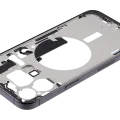 Mid-Frame Housing W/ Small Parts For iPhone 15 Pro Max (US Version) (Used OEM Pull: Grade A) (Black Titanium)