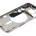 Mid-Frame Housing W/ Small Parts For iPhone 15 Pro Max (US Version) (Used OEM Pull: Grade A) (Natural Titanium)