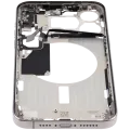 Mid-Frame Housing W/ Small Parts For iPhone 15 Pro Max (US Version) (Used OEM Pull: Grade A) (Natural Titanium)