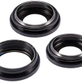 Back Camera Lens With Bracket & Bezel For iPhone 15 Pro Max (3 Piece Set) (Premium) (Black Titanium)