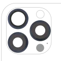Back Camera Lens With Bracket & Bezel For iPhone 15 Pro Max (3 Piece Set) (Premium) (Blue Titanium)
