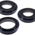 Back Camera Lens With Bracket & Bezel For iPhone 15 Pro Max (3 Piece Set) (Premium) (Blue Titanium)