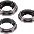 Back Camera Lens With Bracket & Bezel For iPhone 15 Pro Max (3 Piece Set) (Premium) (Natural Titanium)