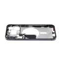 Mid-Frame Housing W/ Small Parts For iPhone 15 Pro Max (US Version) (Used OEM Pull: Grade C) (Black Titanium)