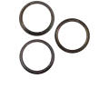 Back Camera Bezel Ring Only For iPhone 15 Pro Max (Black Titanium) (3 Piece Set)