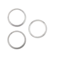 Back Camera Bezel Ring Only For iPhone 15 Pro Max (White Titanium) (3 Piece Set)