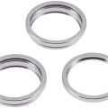 Back Camera Bezel Ring Only For iPhone 15 Pro Max (White Titanium) (3 Piece Set)